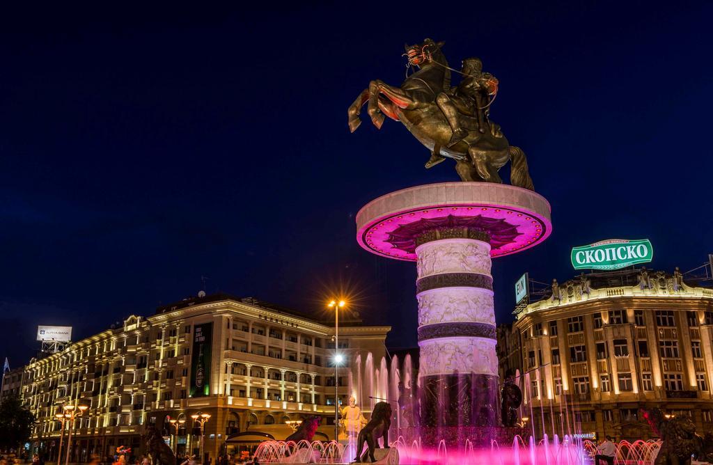 Skopje City Square View Екстериор снимка